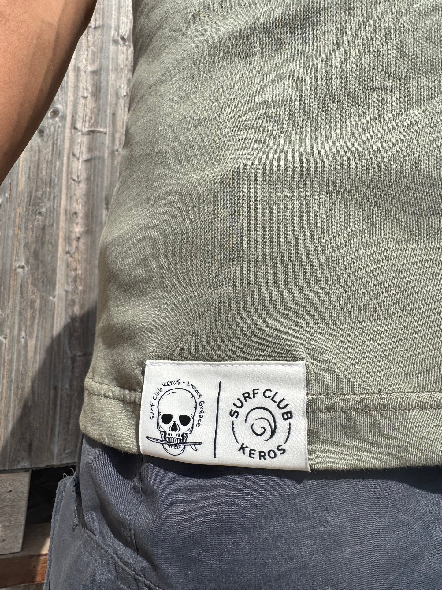 HELMET T-SHIRT OLIVE