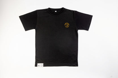 KIDS T-SHIRT FUNKY WAVE BLACK