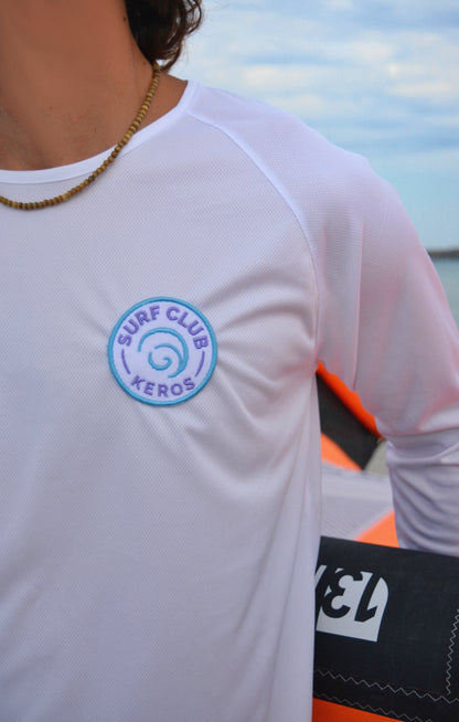 Water Long Sleeve Tee 26 White
