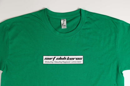 T-SHIRT RETRO KELLY GREEN