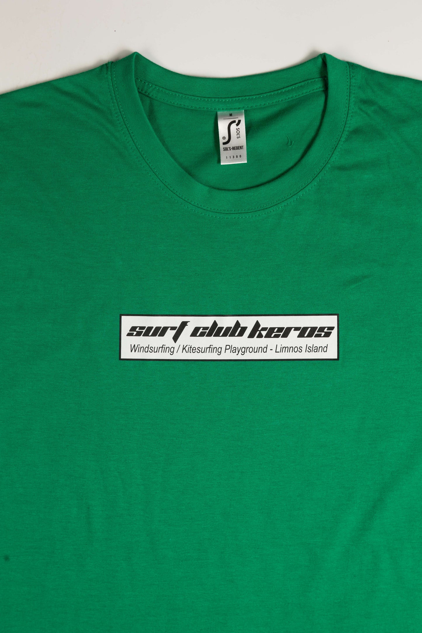 T-SHIRT RETRO KELLY GREEN