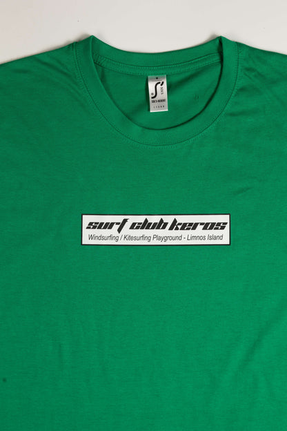 T-SHIRT RETRO KELLY GREEN