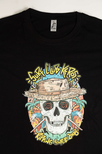 T-SHIRT RIPPER SKULL BLACK, MULTICO