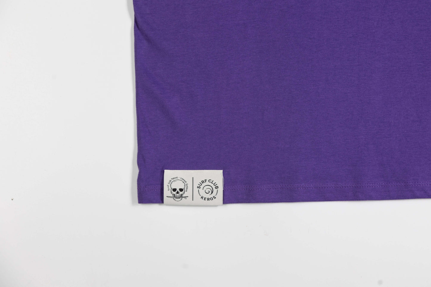 T-SHIRT RETRO DARK PURPLE