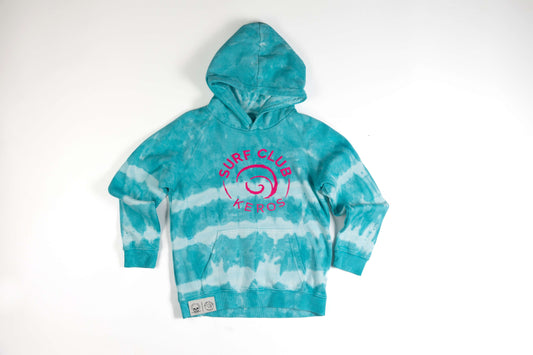 KIDS HOODIE FUNKY WAVE TIE DYE