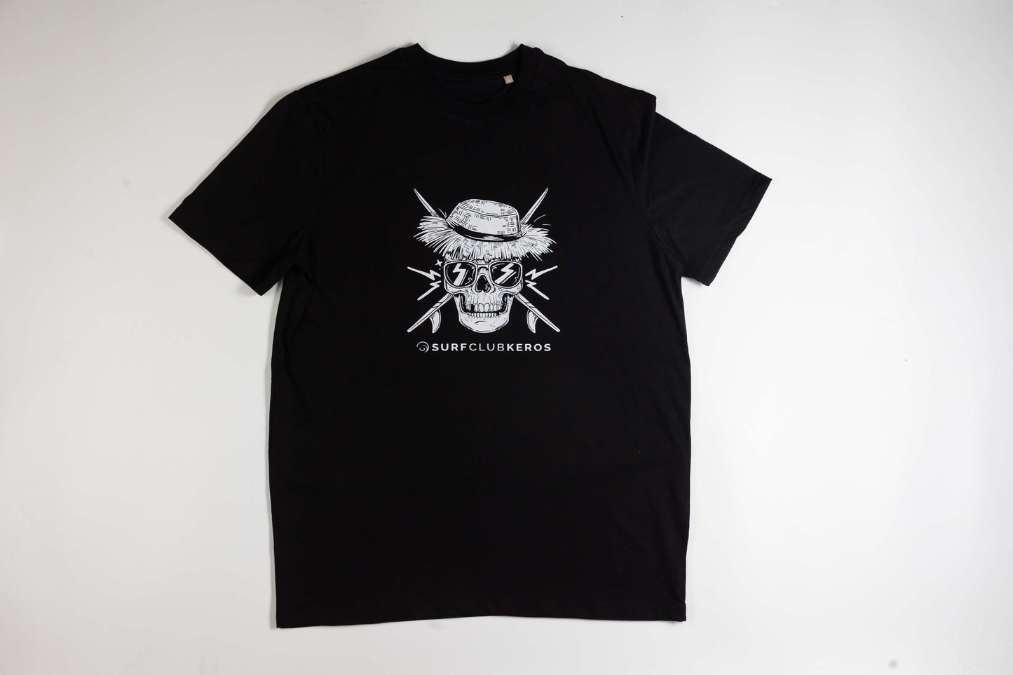 T-SHIRT SKULL BLACK, WHITE