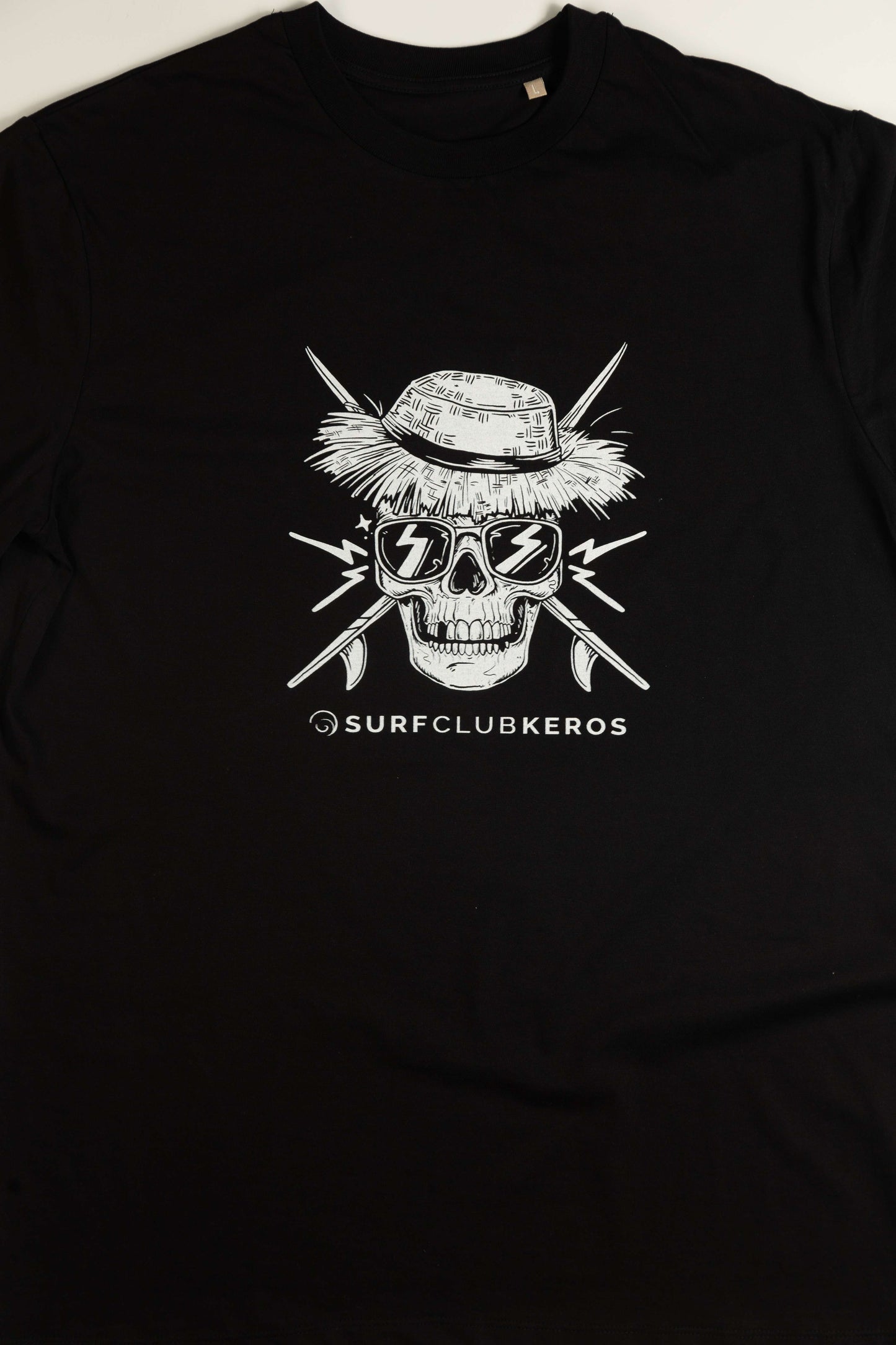 T-SHIRT SKULL BLACK, WHITE