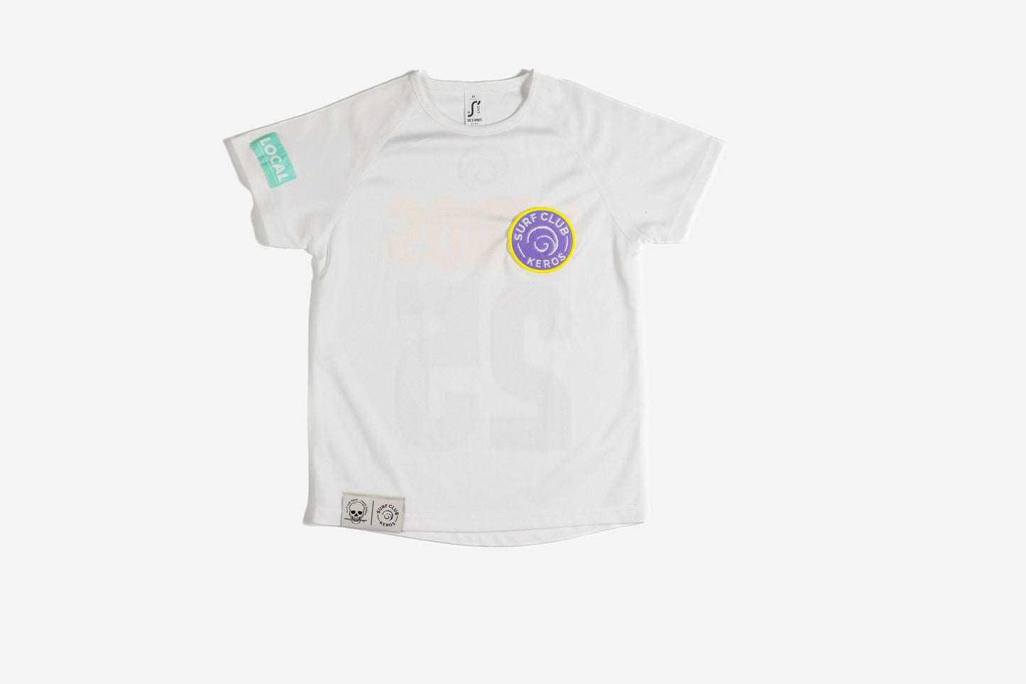 KIDS WATER T-SHIRT 25 WHITE