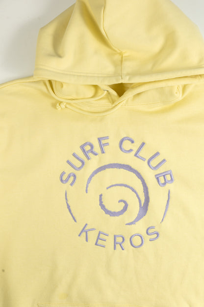 KIDS HOODIE FUNKY WAVE YELLOW